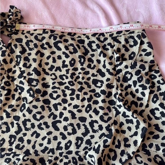 Leopard Print Ruffled Skirt - Picture 4 of 4